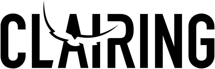 CLAIRING logo retina black